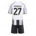 Maillot de foot Juventus Andrea Cambiaso #27 Domicile vêtements enfant 2025-26 Manches Courtes (+ pantalon court)